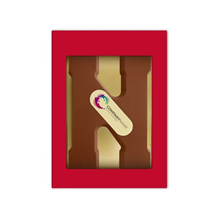 Chocoladeletter met logo N