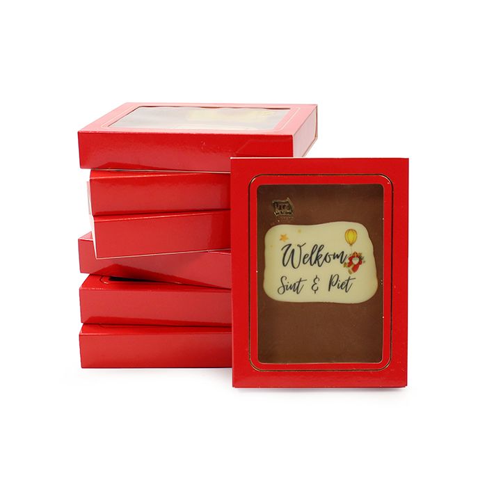 Chocoladetablet Sint en piet