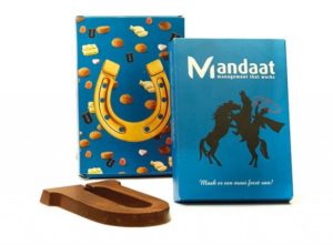 Luxe chocoladeletters voor personeel of gewaardeerde relaties